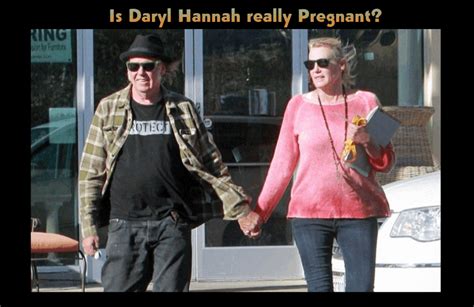 is daryl hannah pregnant